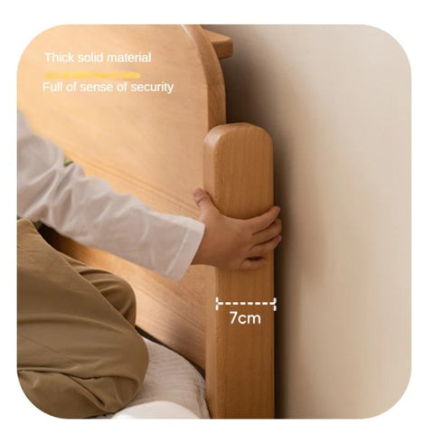 Beech Solid Wood Children's Bed Boys Girls<