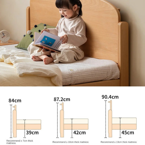 Beech Solid Wood Children's Bed Boys Girls<