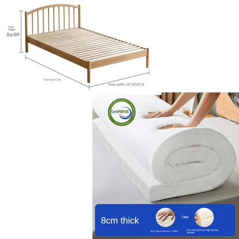 Beech Solid Wood Children's Bed<