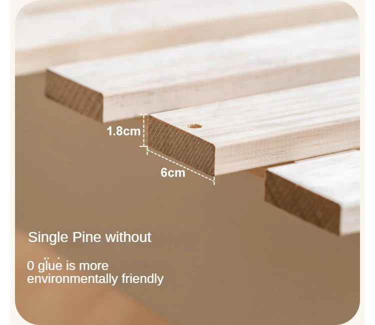 Beech Solid Wood Children's Bed<