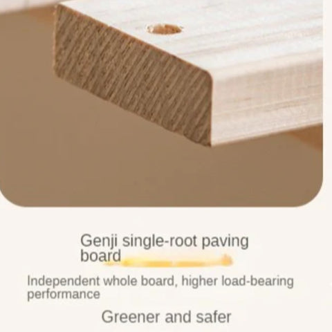 Beech Solid Wood Children's Bed<