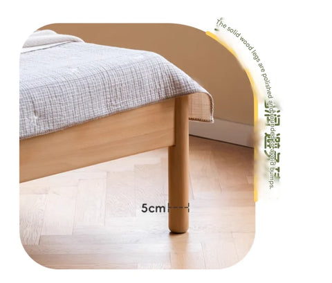 Beech Solid Wood Children's Bed<