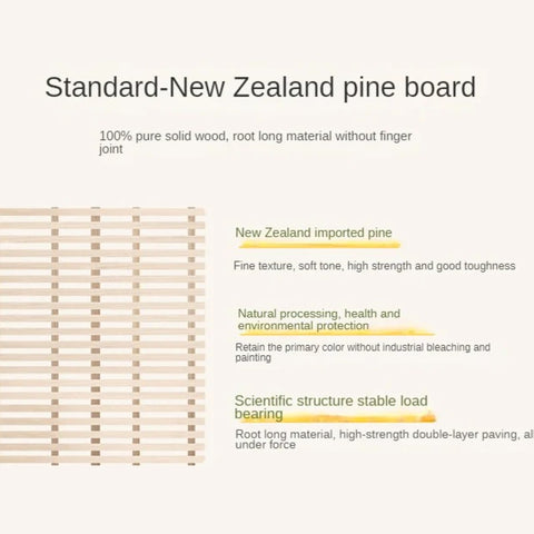 Beech Solid Wood Children's Bed<