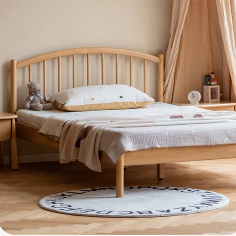 Beech Solid Wood Children's Bed<