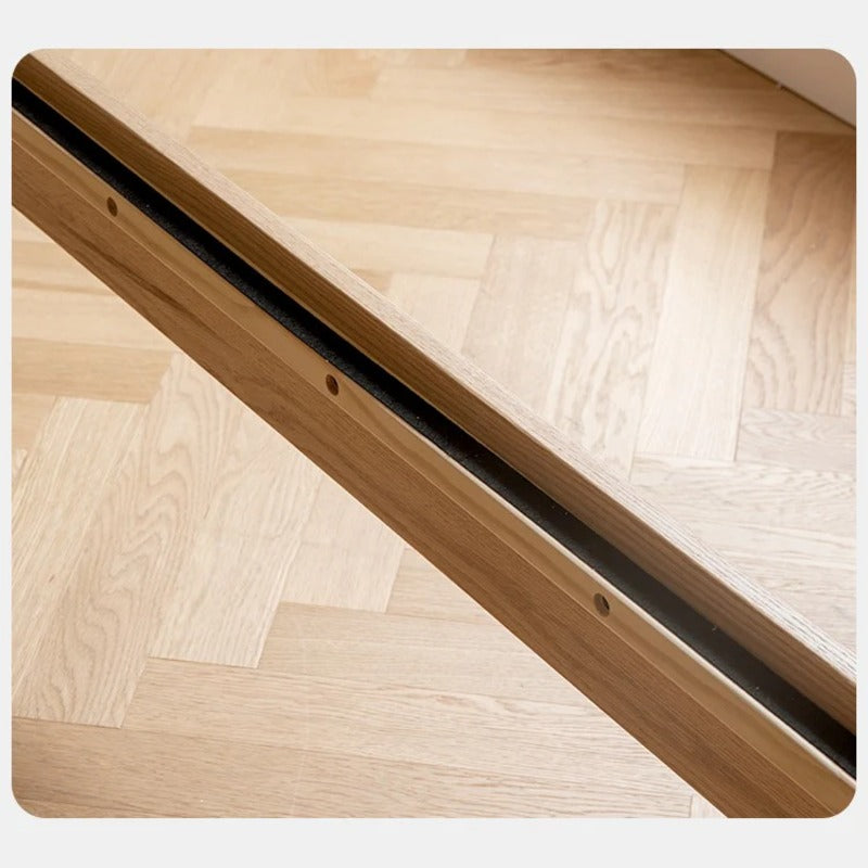 Oak solid wood children's bed<