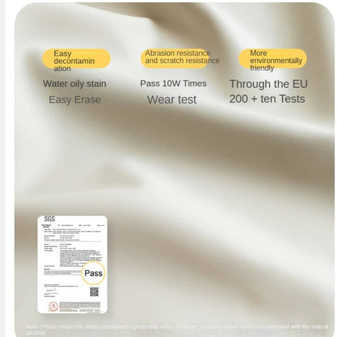 Organic Leather Cream Style Soft Kid's Bed