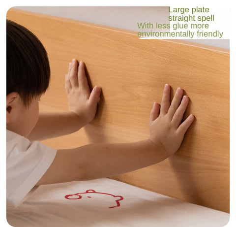 Beech Solid wood Space-saving bunk bed , mother's helper bed<