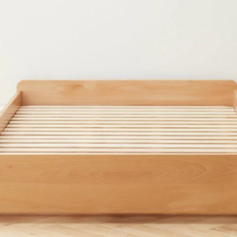 Beech Solid wood Space-saving bunk bed , mother's helper bed<