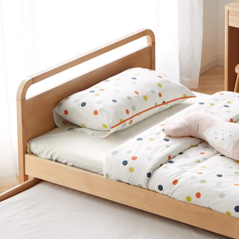 Beech Solid wood Space-saving bunk bed , mother's helper bed<