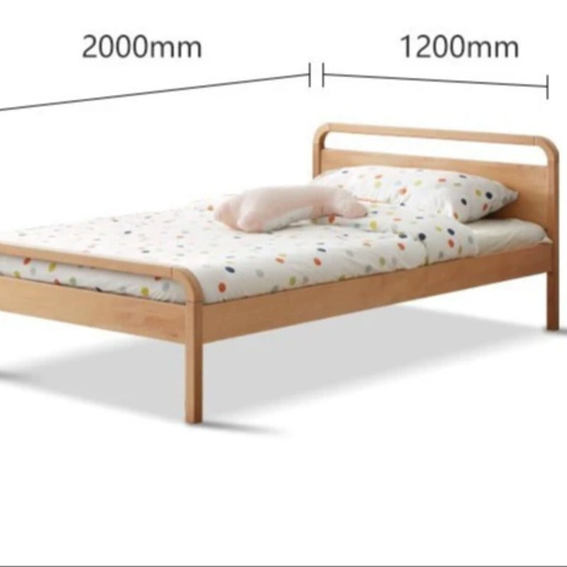 Beech Solid wood Space-saving bunk bed , mother's helper bed<