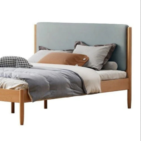 Beech solid wood Bed simple boys and girls<