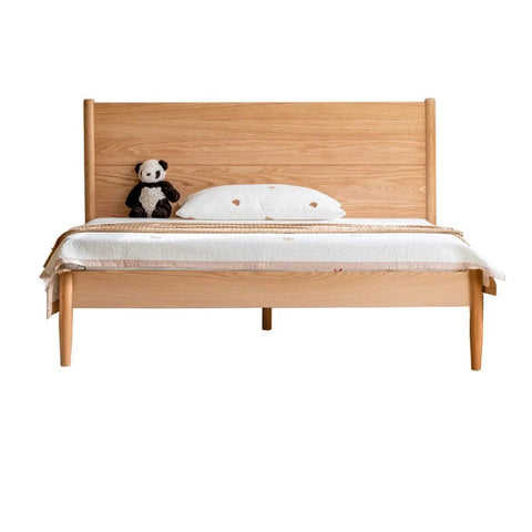 Beech solid wood Bed simple boys and girls<