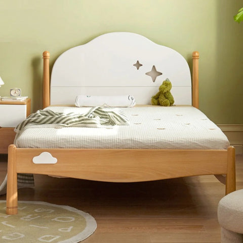 Beech solid wood Kids bed multi-functional bunk bed<