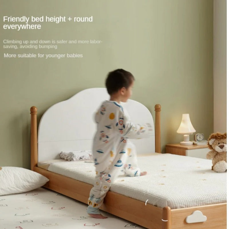 Beech solid wood Kids bed multi-functional bunk bed<