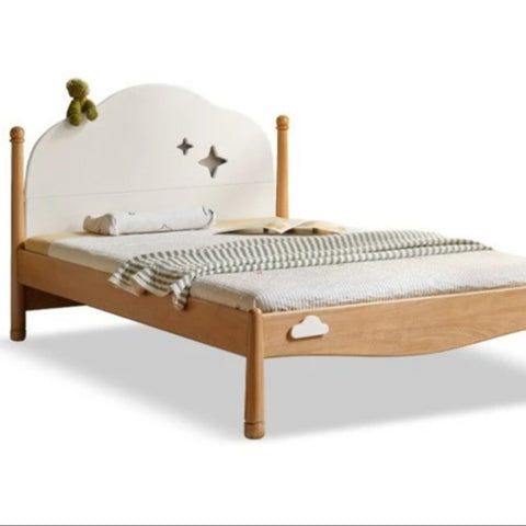 Beech solid wood Kids bed multi-functional bunk bed<