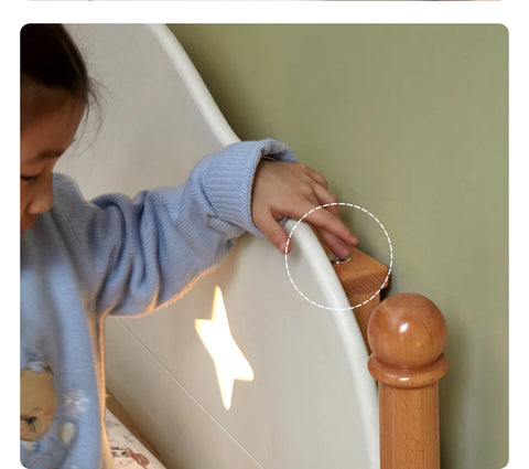 Beech solid wood Kids bed multi-functional bunk bed<