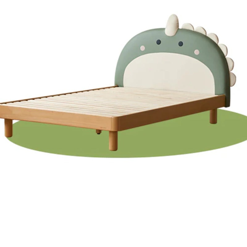Organic Leather Children's Dinosaur Bed Cartoon Bed<