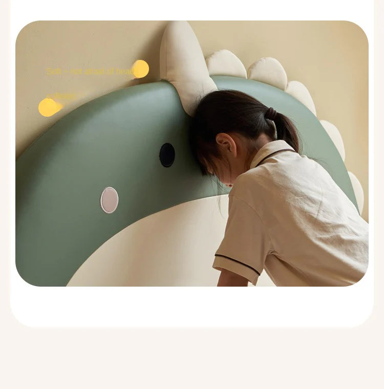Organic Leather Children's Dinosaur Bed Cartoon Bed<
