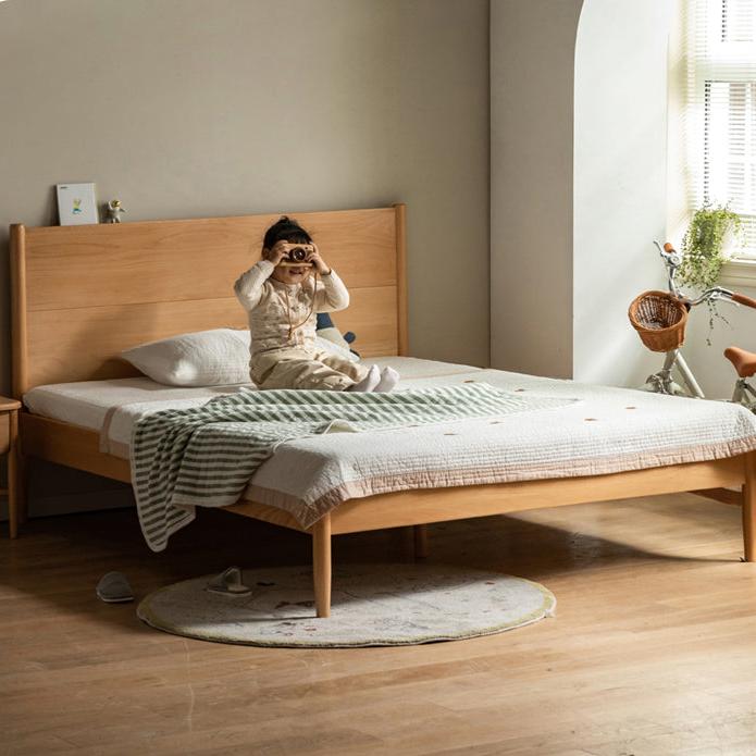 Beech Solid Wood Children's Soft Single Bed
