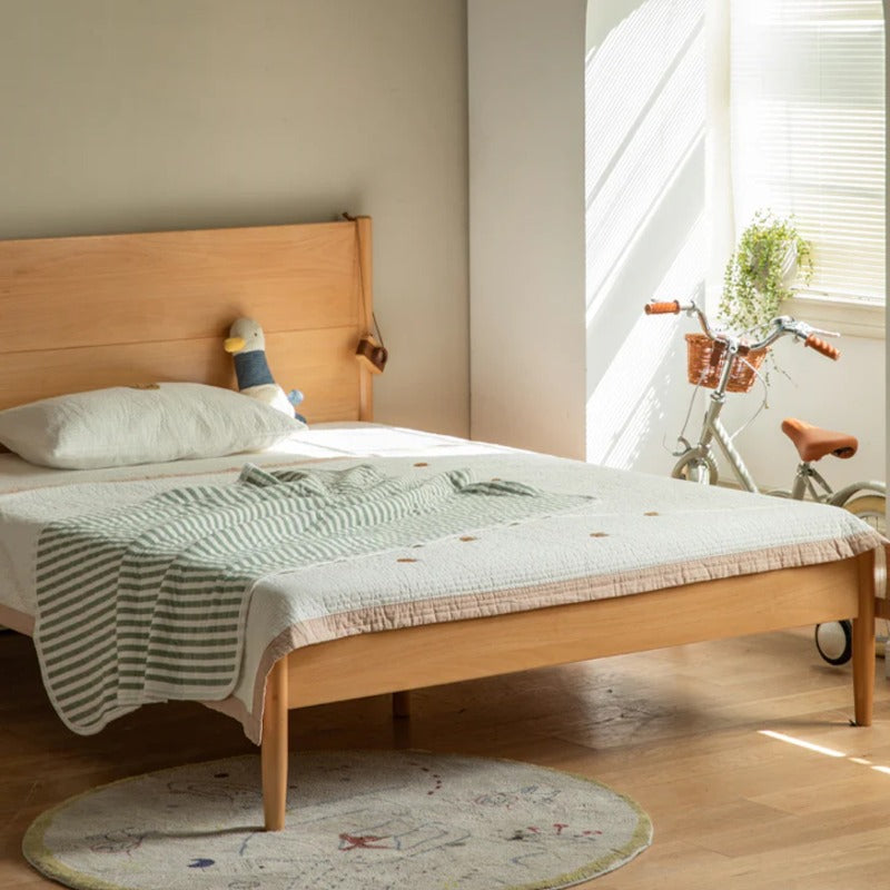 Beech Solid Wood Children's Soft Single Bed