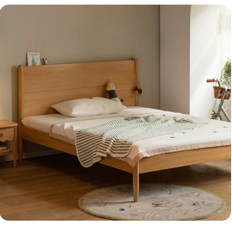 Beech Solid Wood Children's Soft Single Bed