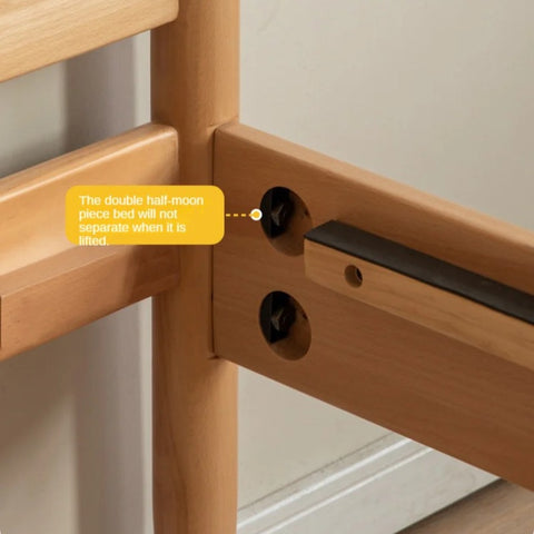 Beech Solid Wood Children's Soft Single Bed