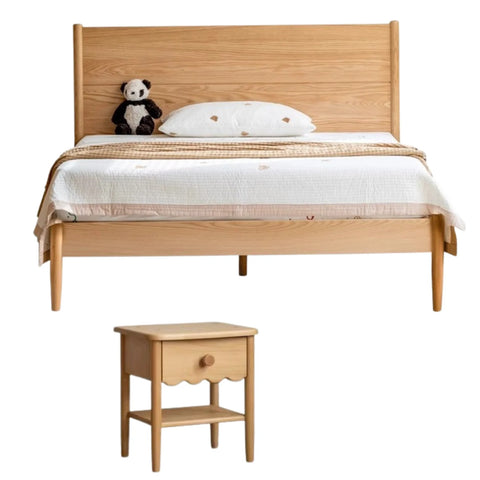 Beech Solid Wood Children's Soft Single Bed