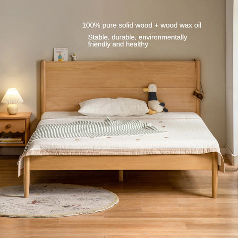 Beech Solid Wood Children's Soft Single Bed