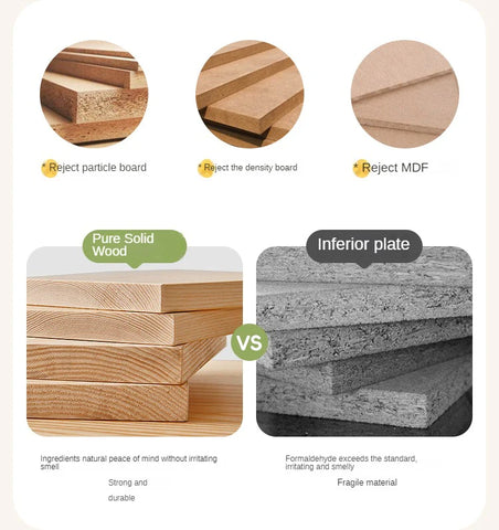 Rubber wood Cream Style Children's Bed White<