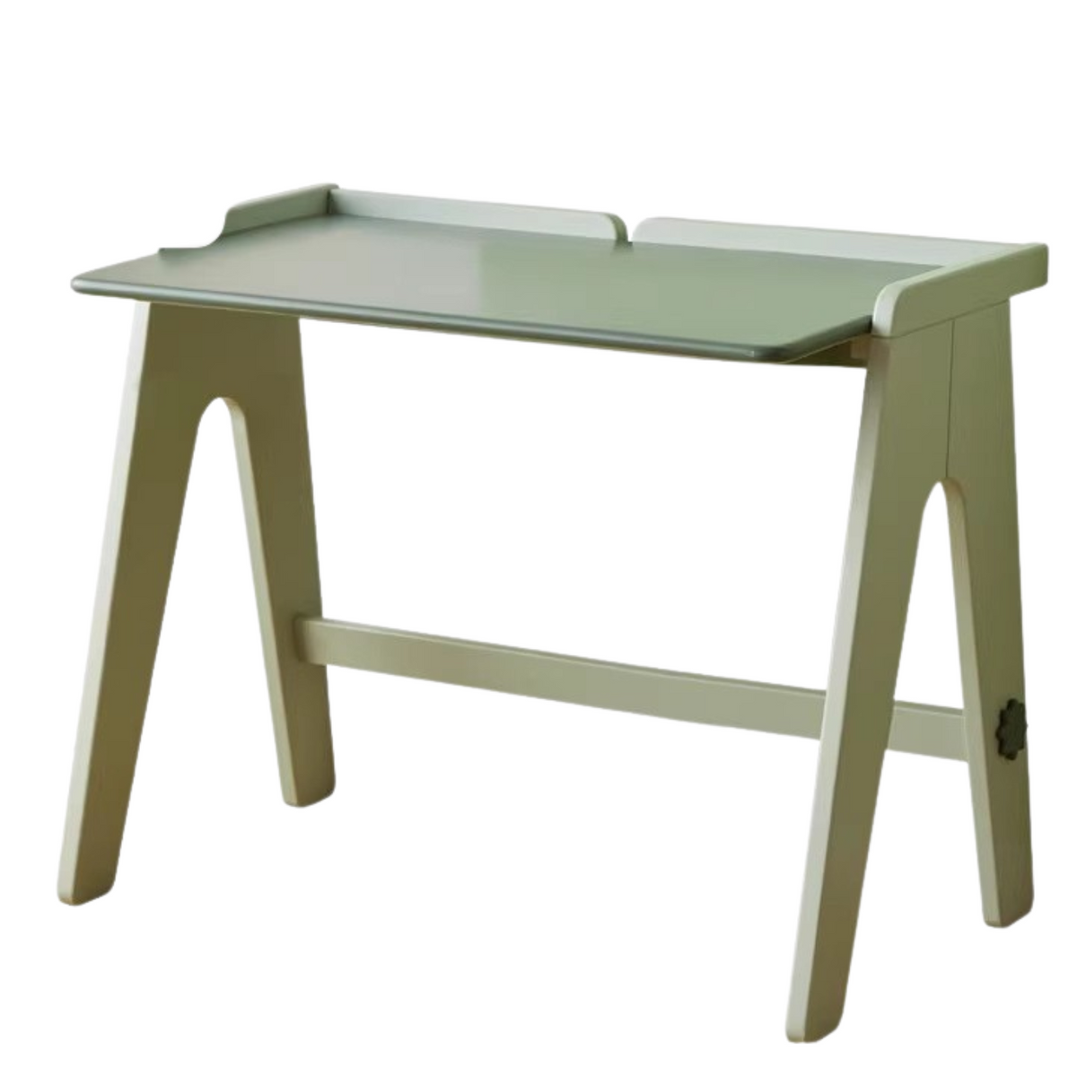Beech Solid Wood Childrens Desk Pure Study Table Safe Rounded Corners Multiple Color Options