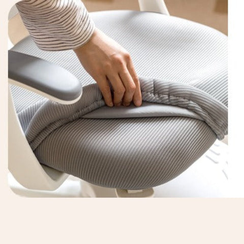 Adjustable Ergonomic Kids Study Chair with Mesh Back Blue Lift Seat for Correct Posture & Comfort