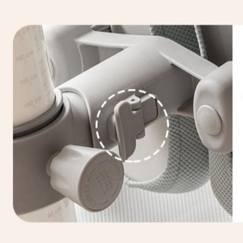 Adjustable Ergonomic Children's Learning Chair with Multi-Dimensional Backrest & Washable Fabric Kids Study Seat in Pink White or Multicolor