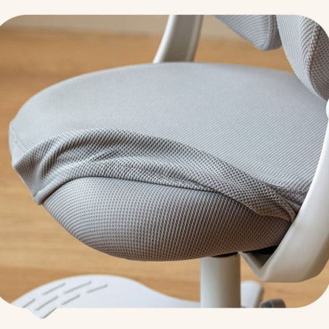 Children's Lift Adjustable Ergonomic Mesh Chair for Study & Writing Removable Washable Cover Watermelon Red Elf Gray Bean Paste Green