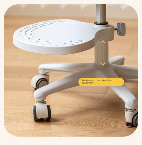 Children's Lift Adjustable Ergonomic Mesh Chair for Study & Writing Removable Washable Cover Watermelon Red Elf Gray Bean Paste Green