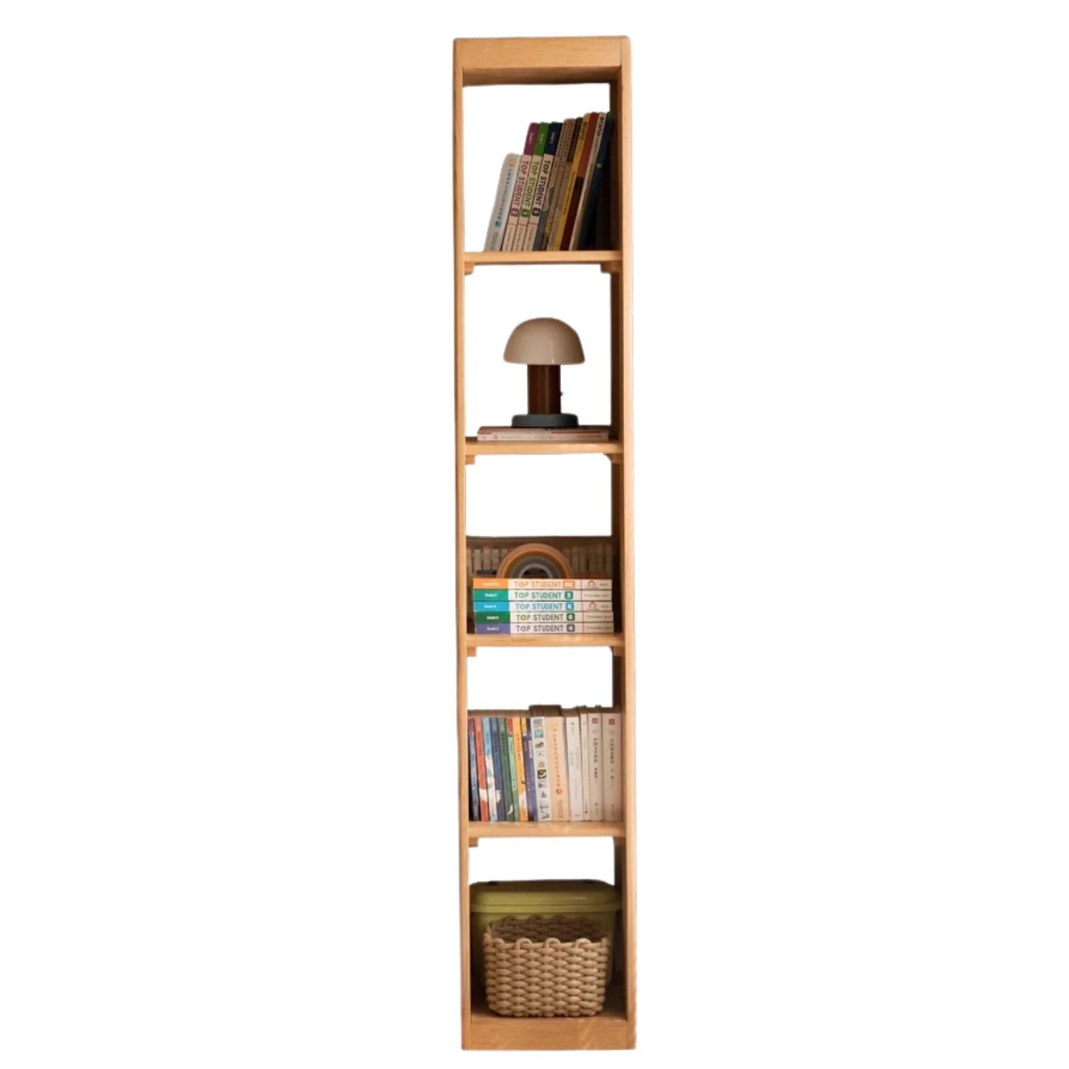 Oak Solid Wood Kids Sliding Door Wardrobe