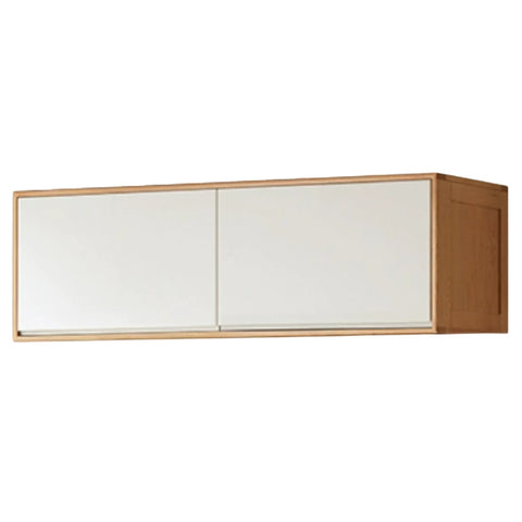 Oak Solid Wood Kids Sliding Door Wardrobe