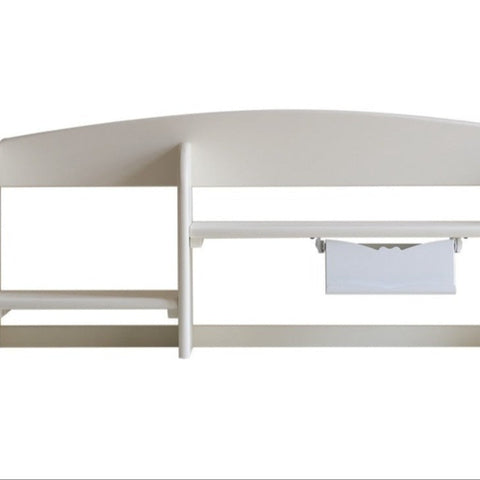 Oak & Beech Solid Wood Multi Layer Desktop Bookshelf Organizer for Kids Study Table Natural Finish