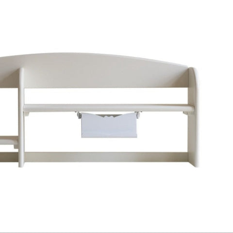 Oak & Beech Solid Wood Multi Layer Desktop Bookshelf Organizer for Kids Study Table Natural Finish