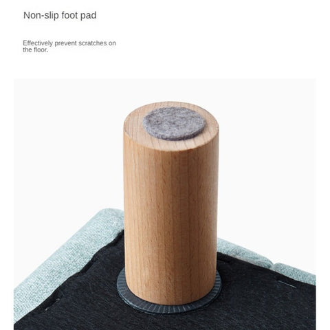 Gray Green Fabric Kids Sofa Cartoon Dinosaur Design Solid Wood Frame Removable Cover