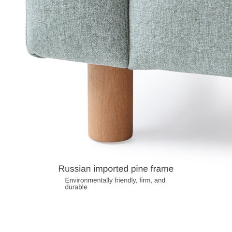 Gray Green Fabric Kids Sofa Cartoon Dinosaur Design Solid Wood Frame Removable Cover