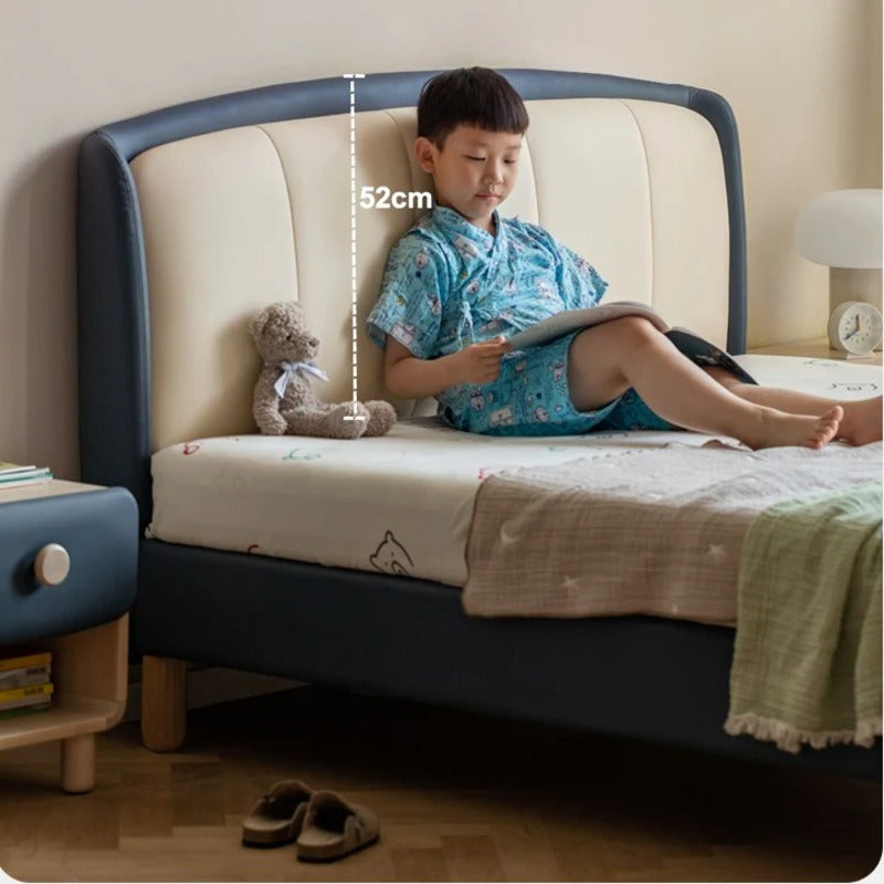 Organic Leather Children's Soft Bed