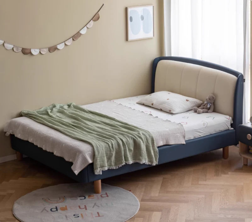 Organic Leather Children's Soft Bed