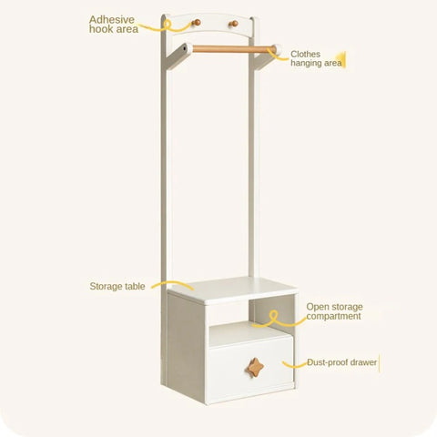 Beech Solid Wood children's Clothes Hanger