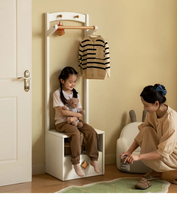 Beech Solid Wood children's Clothes Hanger