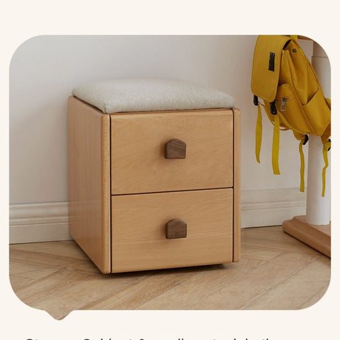 Oak Solid Wood Children Study Desk Adjustable Electric Lifting Tilting Top Minimalist Writing Table Natural Finish