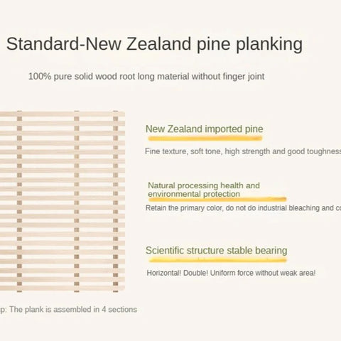 Organic leather Children's Cream Style Soft Bed.