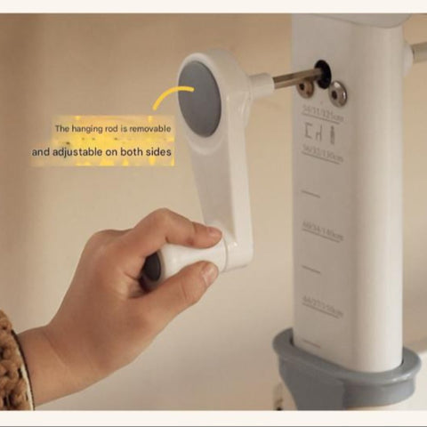 Poplar Solid Wood Liftable Study Desk for Children Milk Brown Adjustable Height Writing Table with Carbon Steel Frame