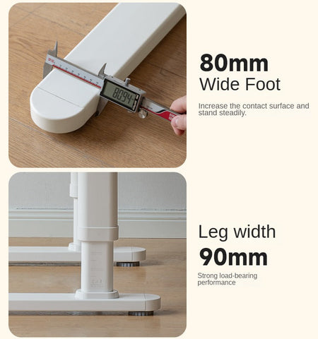 Poplar Solid Wood Childrens Study Desk Natural Eco Friendly Writing Table with Adjustable Height Storage Drawer Home School