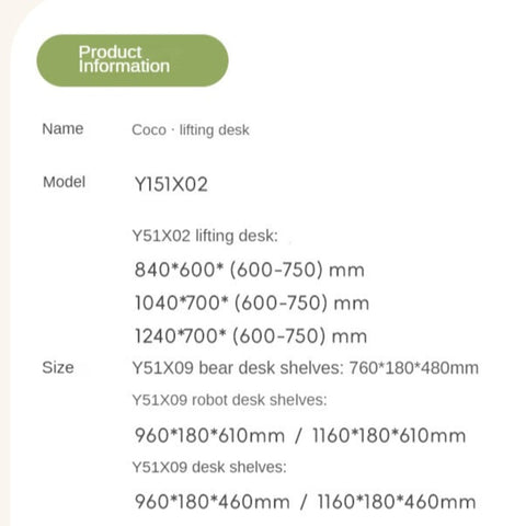 Beech Solid Wood Adjustable Height Desk & Bookshelf Set Natural Study Table for Kids & Students