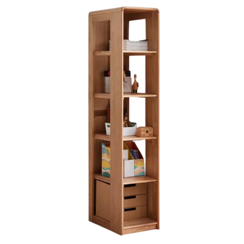 Oak Solid Wood Multi-functional Kids Wardrobe